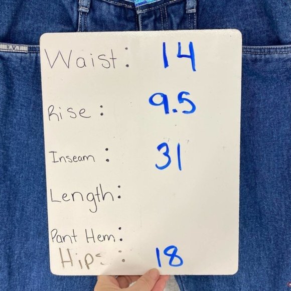 Vintage 1990’s RVT Serve Piping Hot Jeans High Rise Embroidered Dragonfly 7/8 - Picture 11 of 12